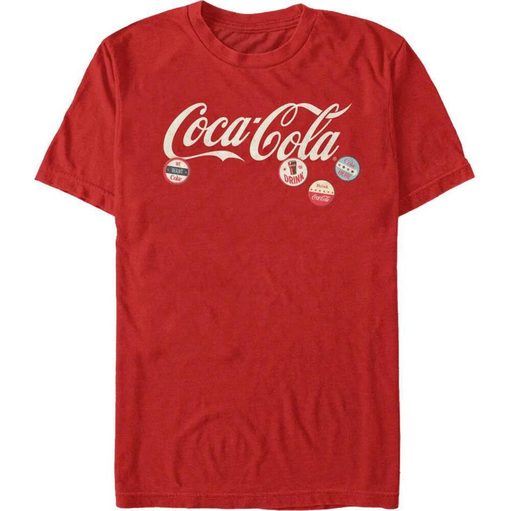Coke Buttons Cocacola Tshirt